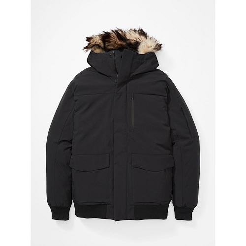 Marmot Insulated Jacket Black NZ - Stonehaven Jackets Mens NZ2017534